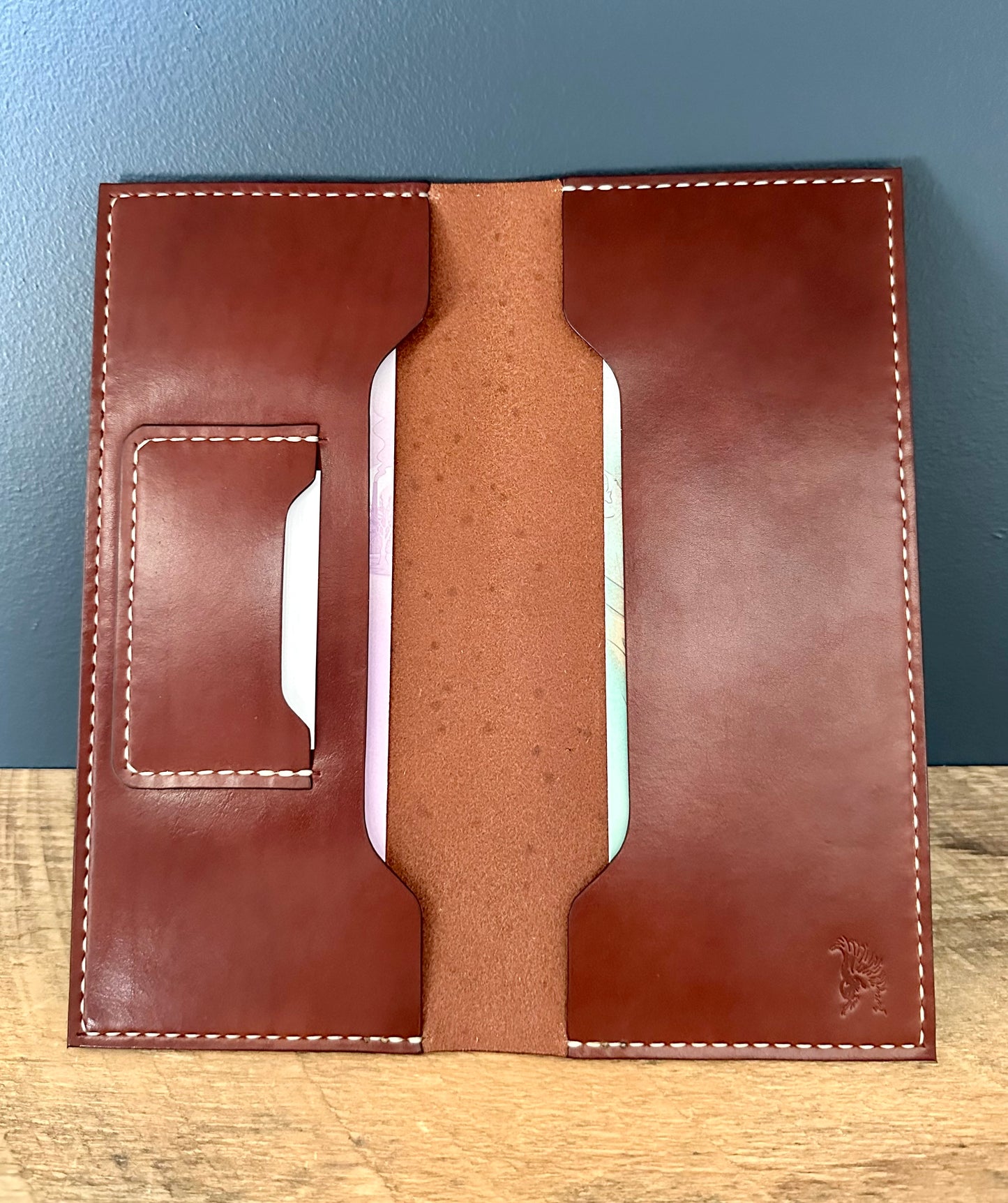 Leather Pamphlet Holder