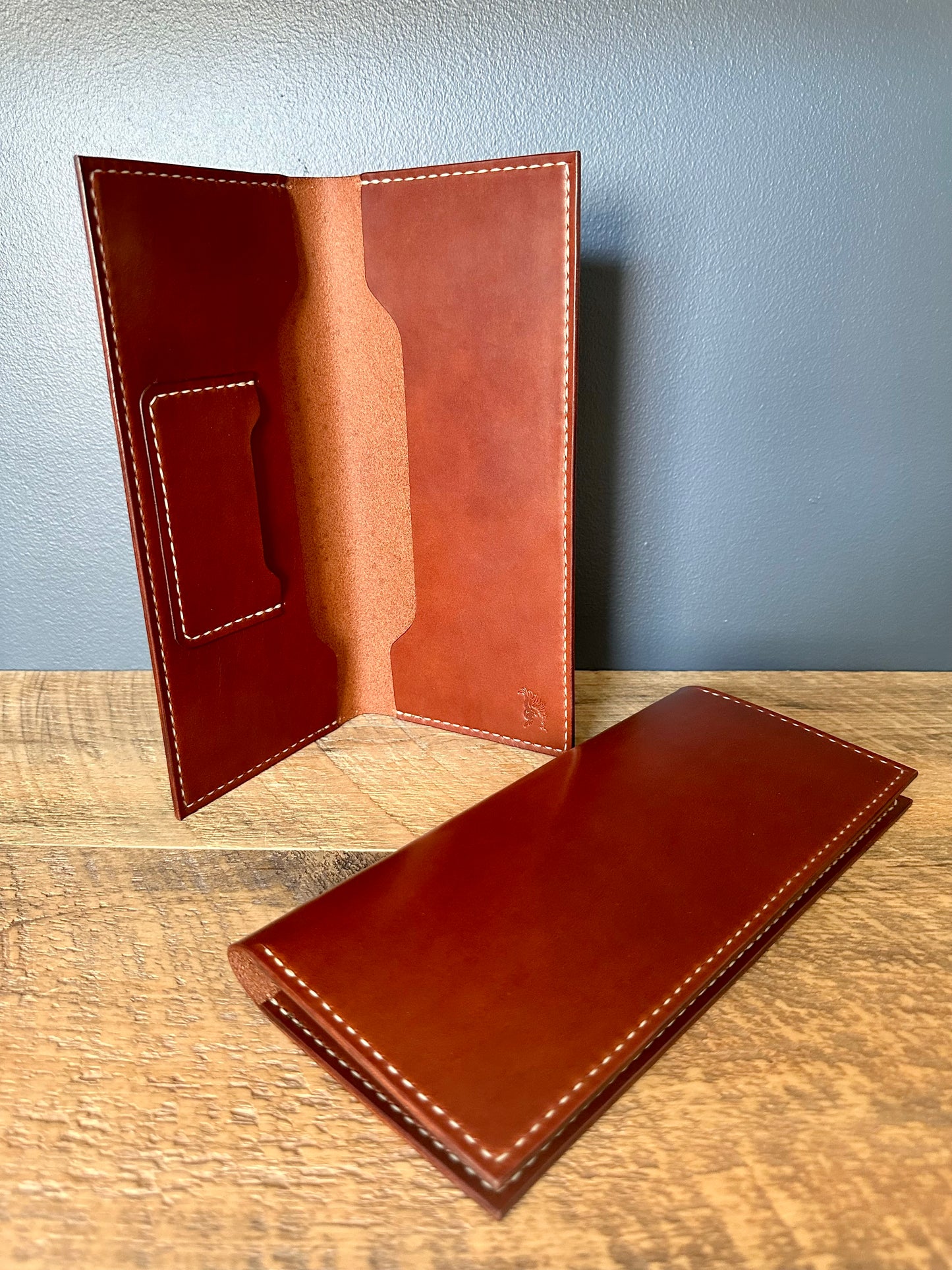 Leather Pamphlet Holder